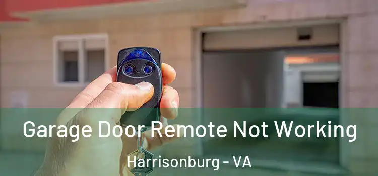  Garage Door Remote Not Working Harrisonburg - VA